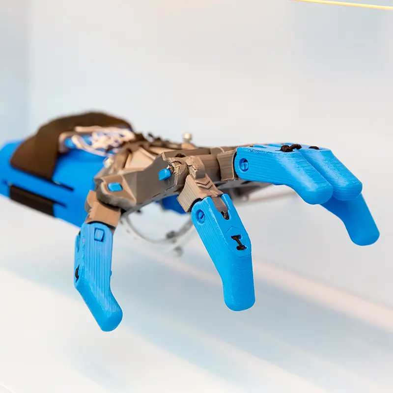 3d Stampani delozi za prototip robto ruka