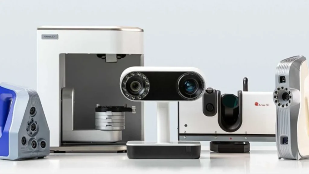 Vrste 3D skeniranja Rapid Solution